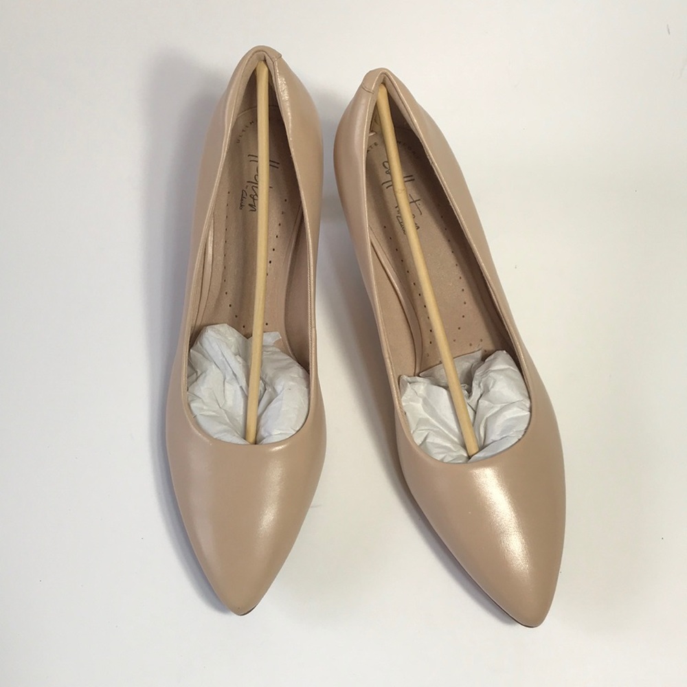 Clarks Linvale Jerica Collection Leather Pumps - image 3